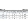 TFSS-0306 超低頭小ねじ(ステンレス) TRUSCO 57262162