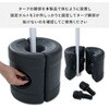 FRT-300B(WH)+TPW-9(2P)×2 ワンタッチタープテント 3m×3m YAMAZEN(山善) 65678107