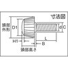 B53-0509 化粧ビス(スチール) TRUSCO 57261995