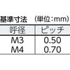 B46-0416 化粧ビス(スチール) TRUSCO 57263903