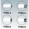 TFBN-6 アクリル平筆(5本組) TRUSCO 57266904