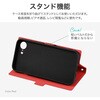 LN-MISS24BSLNV iPhone 16e 薄型・軽量PUレザー手帳ケース 「BOOK SLIM&LITE」 ネイビー MSソリューションズ 57312845