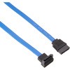SAT3005LBL SATA II規格対応シリアルATAケーブル 片下L型コネクタ(ブルー・50cm)SAT-3005LBL アイネックス 57406799