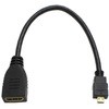 HDMIA-MCBG 変換プラグ HDMI(オス)→microHDMI(メス) 1個 変換名人