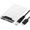 2.5型SATA HDD/SSDケース AOK-25CASE-U3C クリア AOTECH