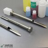 ステンレス 粉末用サックサンプラー 直径25mm ボトルアダプターエンド 420mm長 マクセル