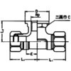 給水栓用チーズ 平行めねじ MRジョイントⅡ リケン
