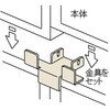 NTK-3 転倒防止金具(押さえ板・連結板) TRUSCO 57575299