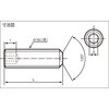 S072-0505 六角穴付止めねじ(スチール・クボミ先) ユニクロムメッキ ヘキサゴンパック入り TRUSCO 57575624