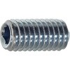 S072-0505 六角穴付止めねじ(スチール・クボミ先) ユニクロムメッキ ヘキサゴンパック入り TRUSCO 57575624
