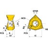 6NGU0906080PNER-L WWX400形用インサート MV1030 三菱マテリアル 57578556