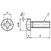 S001-0405 ナベ頭小ねじ スチール 全ねじタイプ ヘキサゴンパック入り TRUSCO 57581504