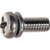 S015-0410 ナベ頭組込ねじ(ステンレス・全ねじタイプ) P-2 ヘキサゴンパック入り TRUSCO 57586386