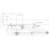P-183A ドアクローザー 80シリーズ パラレル型(ストップ付) NEW STAR(日本ドアーチェック製造) 57607096