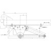 P-184Z-90 ドアクローザー 80シリーズ パラレル型(ストップ付) NEW STAR(日本ドアーチェック製造) 57607105