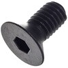 S069-0515 六角穴付皿ボルト(スチール・全ねじタイプ)黒染 ヘキサゴンパック入り TRUSCO 57622199