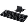 TK-FBM111BK キーボード ワイヤレス Bluetooth 無線 ミニキーボード メンブレン スタンド付 マルチペアリング対応 エレコム 57623363