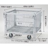 T0810TPC ”ネットパレット”(吊りタイプ)キャスター付タイプ TRUSCO 57623845