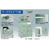 TY-3510 ワークデスク アジャスタータイプ TRUSCO 57624028