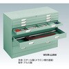 WVR-LL8W 軽量キャビネット”WVR型”(ワイド引出しタイプ) TRUSCO 57630337