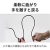 3R-VFIBER3710 工業用内視鏡 Φ3.7mm 有効長1m フレキシブルケーブル 3.5型モニタ・白色LED6灯 3R(スリーアール) 57694937