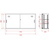 HN-63WN-WE 保管庫63型＜配送時組立サービス付＞ イトーキ 57709943