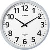 電波掛時計ザラージ 省電力・防滴型 キングジム