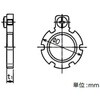 RLEG28 アース端子付きロックナット 三桂製作所 58008248