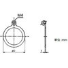 RWEC51 アース端子付きワッシャ 三桂製作所 58008293