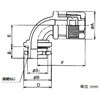 E29BG3642 ケイグランド用90°コネクタ 三桂製作所 58008939