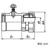 K2KE70 コンビネーションカップリング(ねじなし接続式) 三桂製作所 58016736