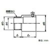 LE2BC25 サンパイプ用ねじなしコネクタ 三桂製作所 58017996