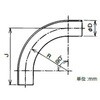 LEN43 サンパイプ管ノーマルベンド 三桂製作所 74753117