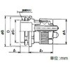 E2M5BG5×4P22 樹脂製マルチコネクタE2型 三桂製作所 58029345