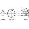 GJC16 防水型ねじなしカップリング 三桂製作所 58033396