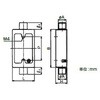 LT2CS20 露出SWボックス1個用2方出 三桂製作所 58033633