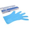 ポリ手袋 ポリグローブ 3001 箱入 青 100枚×60パック入 PackStyle(パックスタイル)