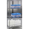 TSM-BB-6444 ステンレス製メッシュラック バックバー付 TRUSCO 58124529