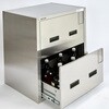 SYW-2N ステンレス耐震薬品庫(段引き出しタイプ) SYW-2N TRUSCO 58124687