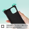 PM-A20AHVHH2BK iPhone12 mini �P�[�X �J�o�[ �ϏՌ� ���R�Ȏ����S�n TPU �����₷�� �z�[���h���A�b�v �G���R�� 58205307