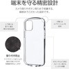 LP-IS20CRDCL iPhone 12 mini �ϏՌ��\�t�g�P�[�X�uCLEAR Round�v �X�g���b�v�z�[���t LEPLUS 58209918