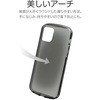 LP-IM20CRDCBK iPhone 12/iPhone 12 Pro �ϏՌ��\�t�g�P�[�X�uCLEAR Round�v �X�g���b�v�z�[���t LEPLUS 58210575
