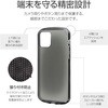 LP-IM20CRDCBK iPhone 12/iPhone 12 Pro �ϏՌ��\�t�g�P�[�X�uCLEAR Round�v �X�g���b�v�z�[���t LEPLUS 58210575