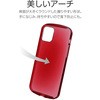 LP-IM20CRDCRD iPhone 12/iPhone 12 Pro �ϏՌ��\�t�g�P�[�X�uCLEAR Round�v �X�g���b�v�z�[���t LEPLUS 58210584