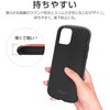 LP-IM20PLAMBK iPhone 12/iPhone 12 Pro 超軽量・極薄・耐衝撃ハイブリッドケース「PALLET AIR」 ストラップホール付 LEPLUS 58210654