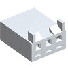 Molex コネクタハウジング メス 3極 1列 3.96mm SPOXシリーズ 日本モレックス(molex)