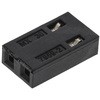 Molex ジャンパピン / ショートピン 15-29-1025， メス， ストレート， 黒， 上部閉塞， 2極， 1列， 2.54mmピッチ 日本モレックス(molex)