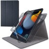 TB-A19RSA360BK iPad 10.2インチ 第9/8/7世代 ケース カバー 手帳型 フラップ ソフトレザー ApplePencil収納 スリープ対応 マグネット 360度回転 ブラック エレコム 58387158