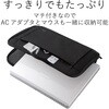 BM-IB017BK パソコンケース 11.6～14.1/15.4～16.4インチ インナーバッグ 取っ手付 軽量 フルオープン エレコム 58438037