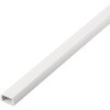 LD-GAF2MWH 配線カバー 壁用 モール (長さ1m×幅21mm) フラット 配線隠し ケーブルカバー 設置用テープ付き エレコム 58762999